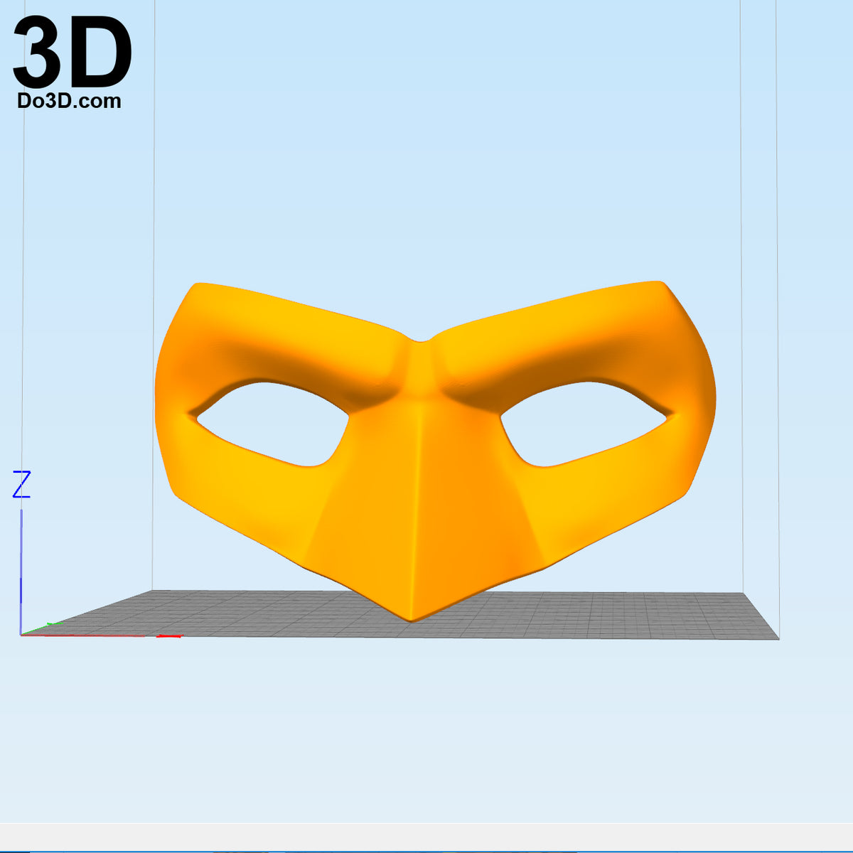 Custom Green Lantern Cosplay Eye Mask | 3D Printable Model #3716