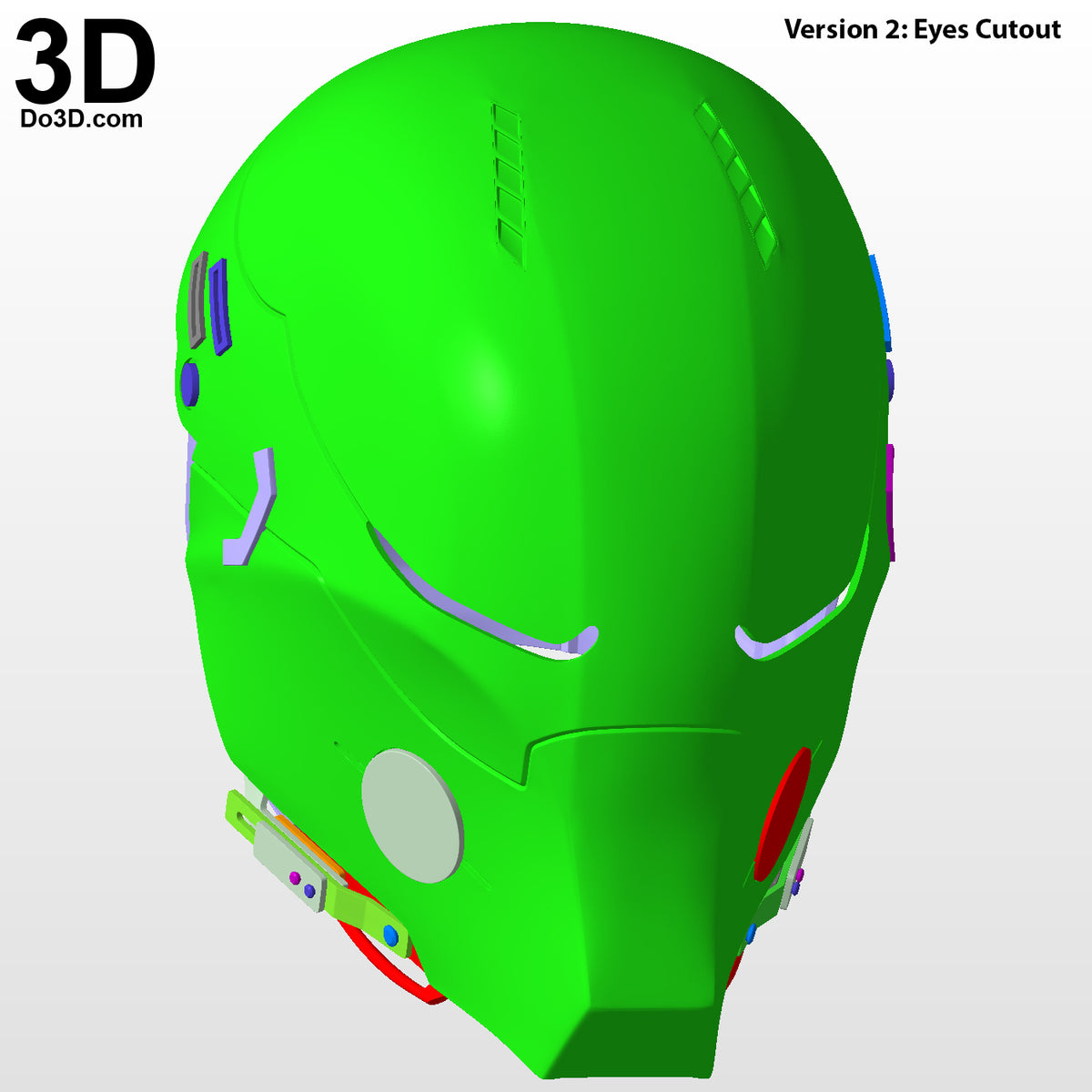 Red Hood Arkham Knight Classic Helmet | 3D Printable Model #2092