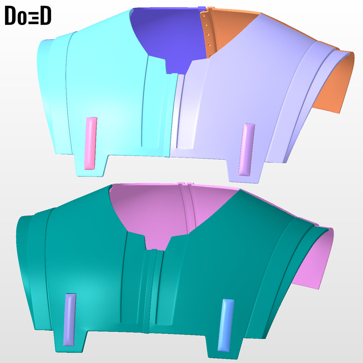 Ezra from Ahsoka Shoulder Armor | 3D Printable Model #EA200