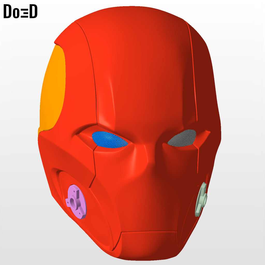 Red Hood Titans Helmet Jason Todd | 3D Printable Model Print File STL #R91