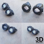 Spider-Man Homecoming Homemade Goggle + Face Shell | 3D Model Project #2231