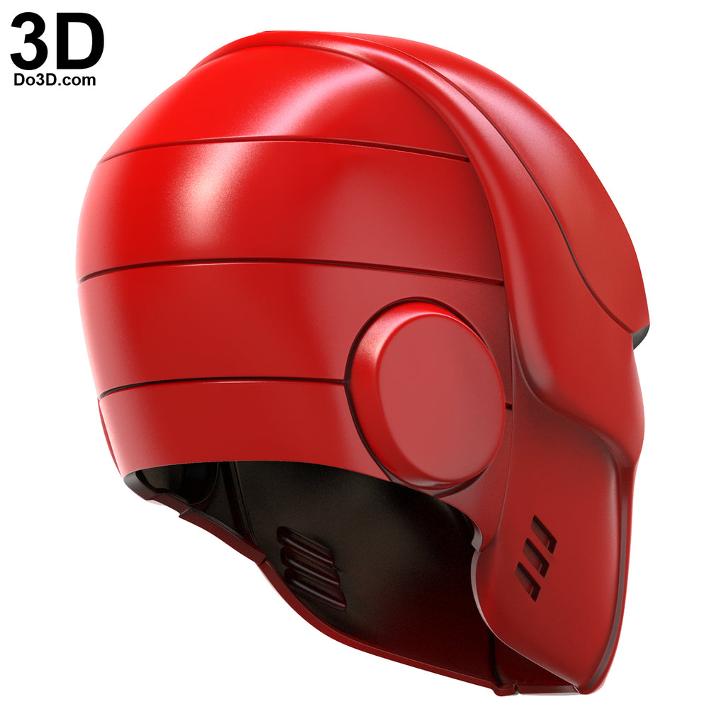 Red Hood Arsenal Helmet Original Design by Do3D.com | 3D Model Project #4261