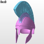 Odysseus Matt Damon Helmet | 3D Printable Model Print File STL #MD363