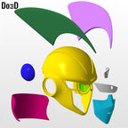 Gamma 1 & 2 Helmet Dragon Ball Super Hero 3D printable model STL print file #G12