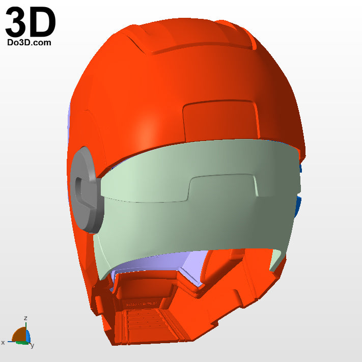 Iron Man Mark I Armor War Machine 001  MK 1 | 3D Printable Model STL File #795