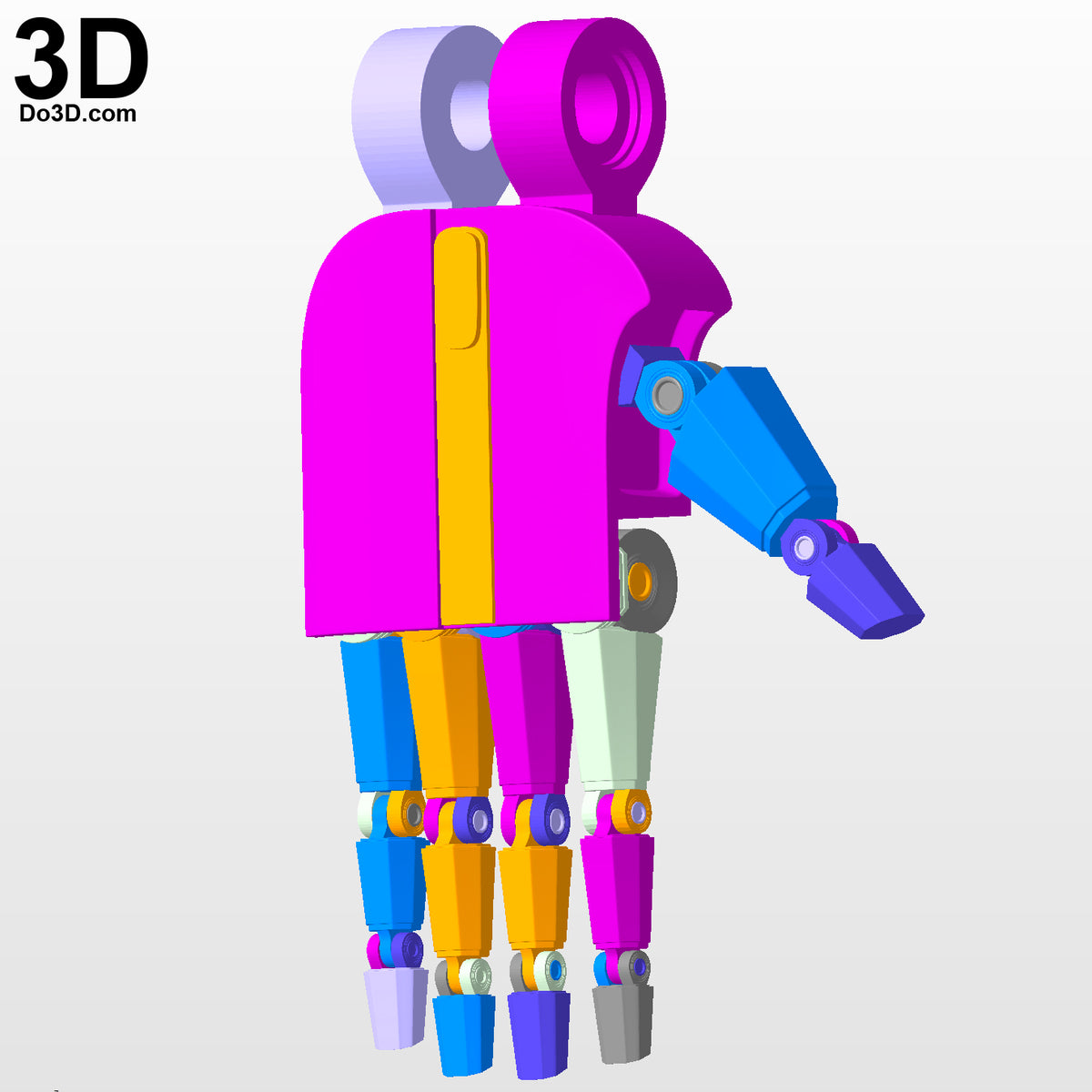 K-2SO K2SO Imperial Security Droid Star Wars | 3D Printable Model #1747
