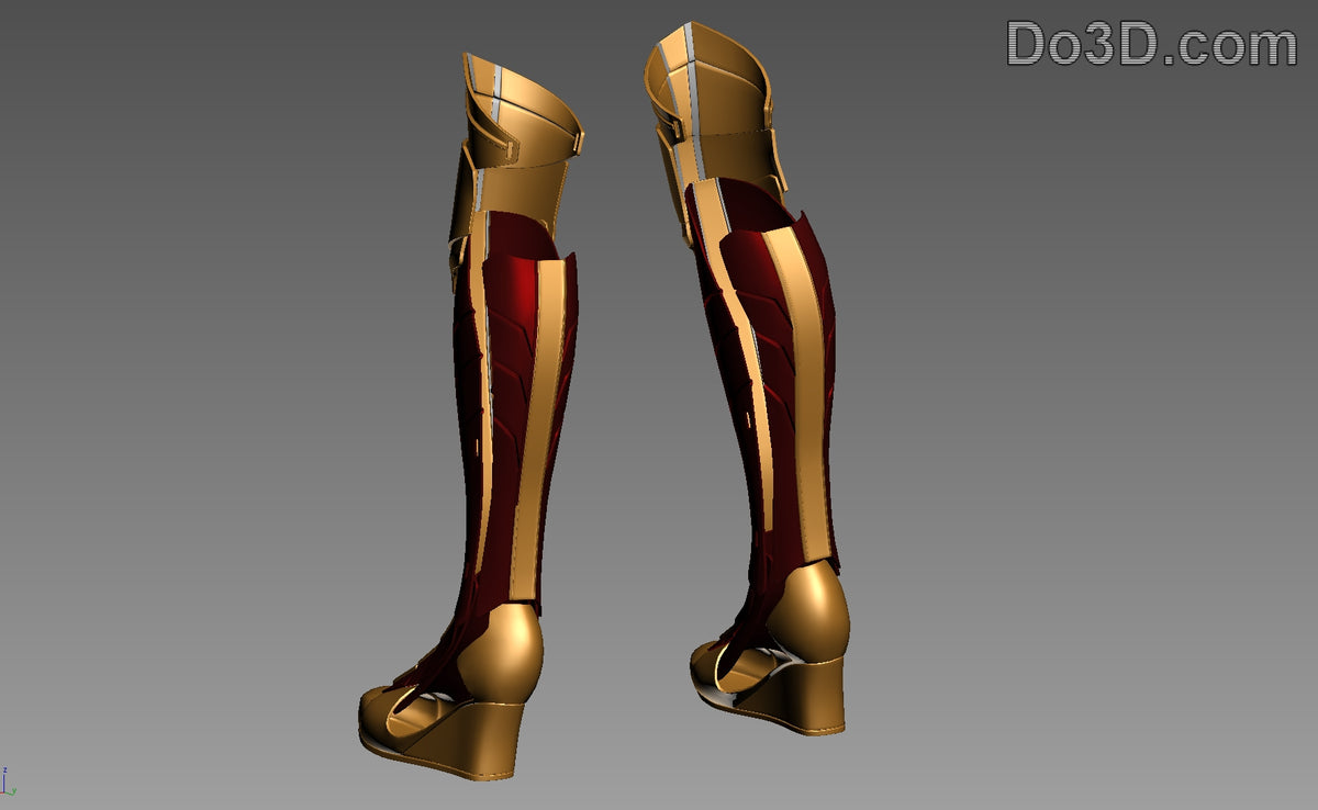 Wonder Woman Full Body Armor BVS DOJ | 3D Model Project #254