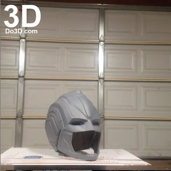 Captain Marvel 2019 Movie Body Armor Suit + Helmet | 3D Model Project #5612