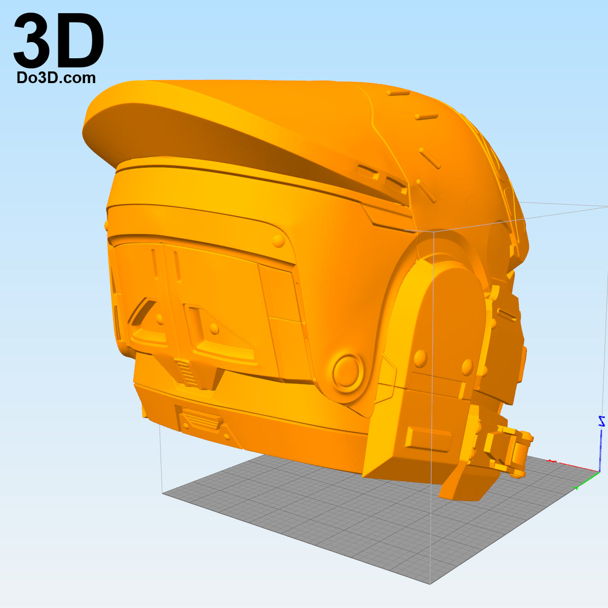 Iron Breed Great Helm Titan Destiny Helmet | 3D Printable Model #2229