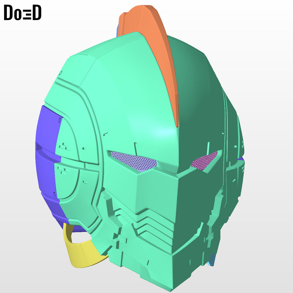 Ultraman Anime Helmet Shinjiro Hayata | 3D Printable Model STL file #H4421