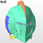 Ultraman Anime Helmet Shinjiro Hayata | 3D Printable Model STL file #H4421