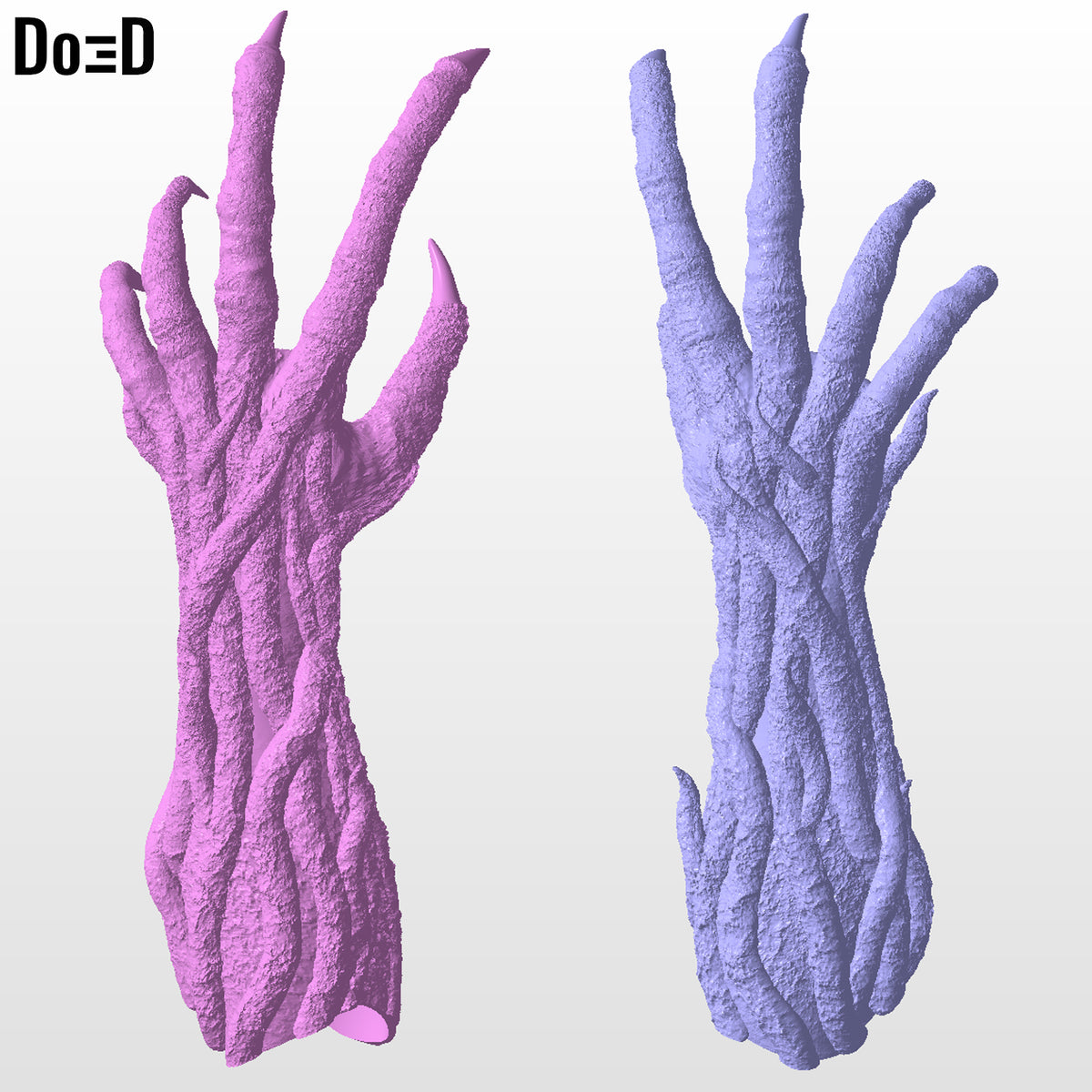 Vecna Gauntlet Stranger Things Wearable Hand 3D Printable Model STL File #VG261