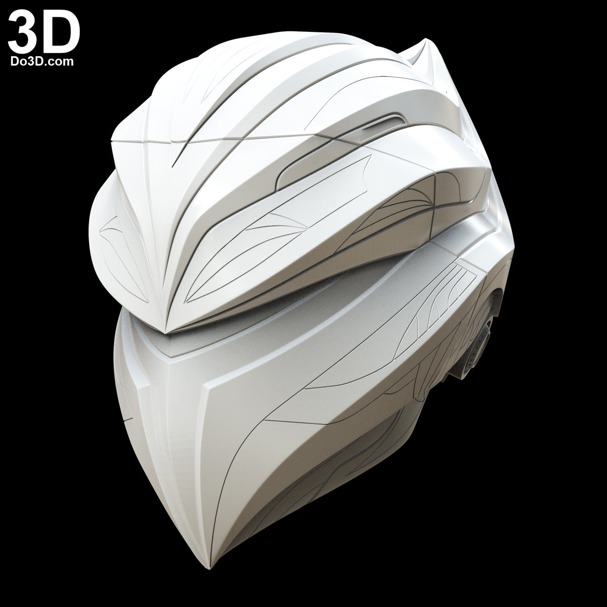 Quicksilver Silverhawks Helmet | 3D Printable Model STL Print File #4765