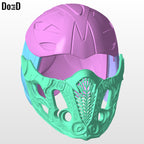 Mortal Kombat 2021 Sub-Zero Helmet 3D Printable Model Subzero Sub Zero STL #SH1