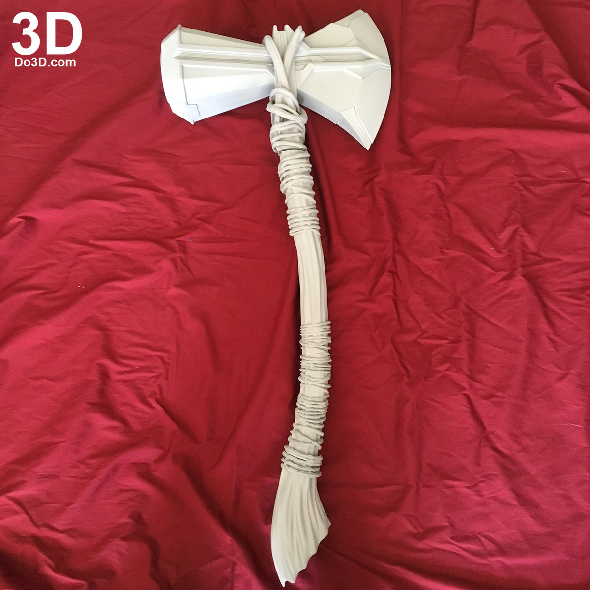 Stormbreaker Comic Version Thor's Axe Curved | 3D Printable Model STL File #4462