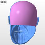 Thanos Head Helmet | 3D Printable Model STL File #T7446