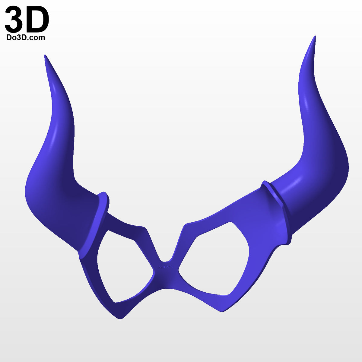 Lady Mountain Mt. Mask and Horns | 3D Printable Model #3216