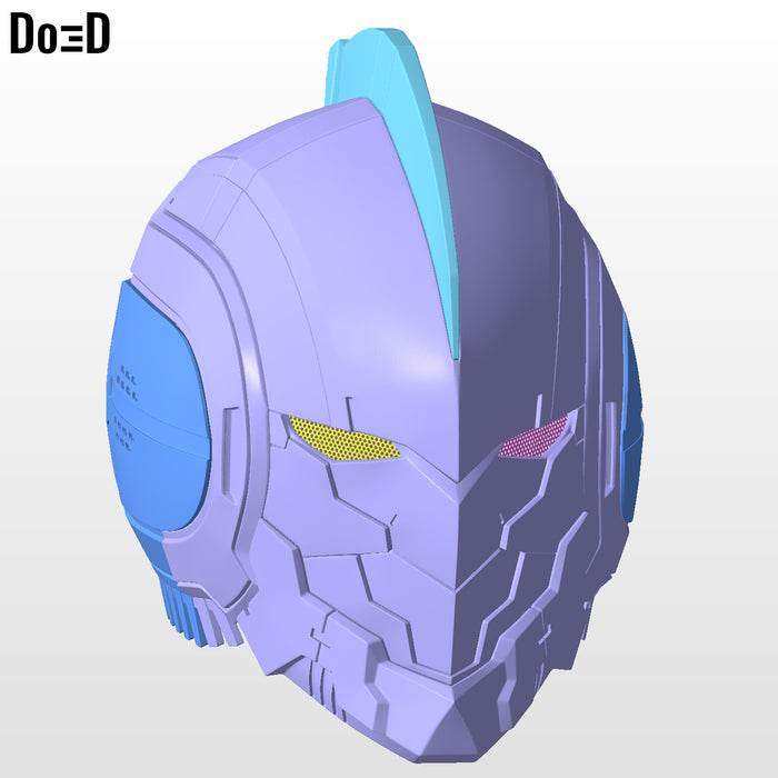 Zoffy Ultraman Anime Helmet Shin Hayata | 3D Printable Model STL file #H24