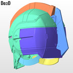 Ultraman Anime Helmet Shinjiro Hayata | 3D Printable Model STL file #H4421