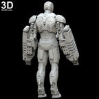 Iron Man Mark XXV Striker Full Body Armor Suit MK 25 | 3D Model Project #5403