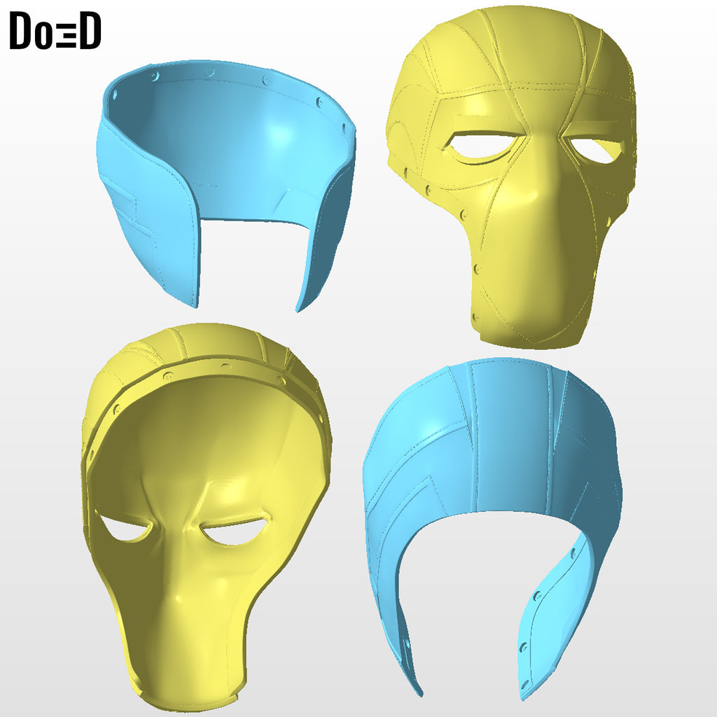 White Tiger Mask Helmet Daredevil Born Again Version | 3D Print File STL #WT38
