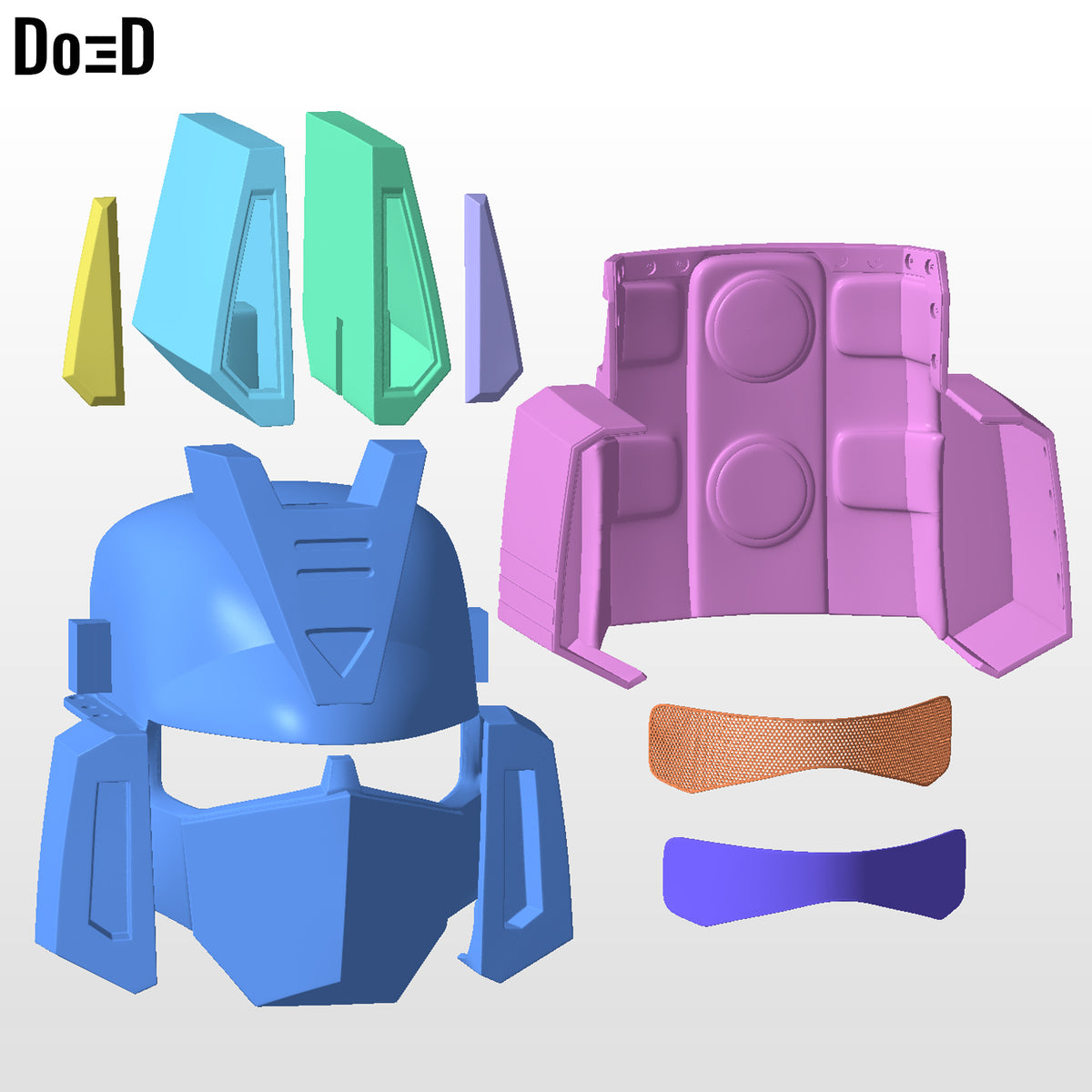 Soundwave G1 Helmet Transformers More Than Meets The Eye 3D Printable Model #SW2