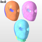 Iron Spider Endgame Spider-man Face Shell Helmet 3D Printable Model STL #4544