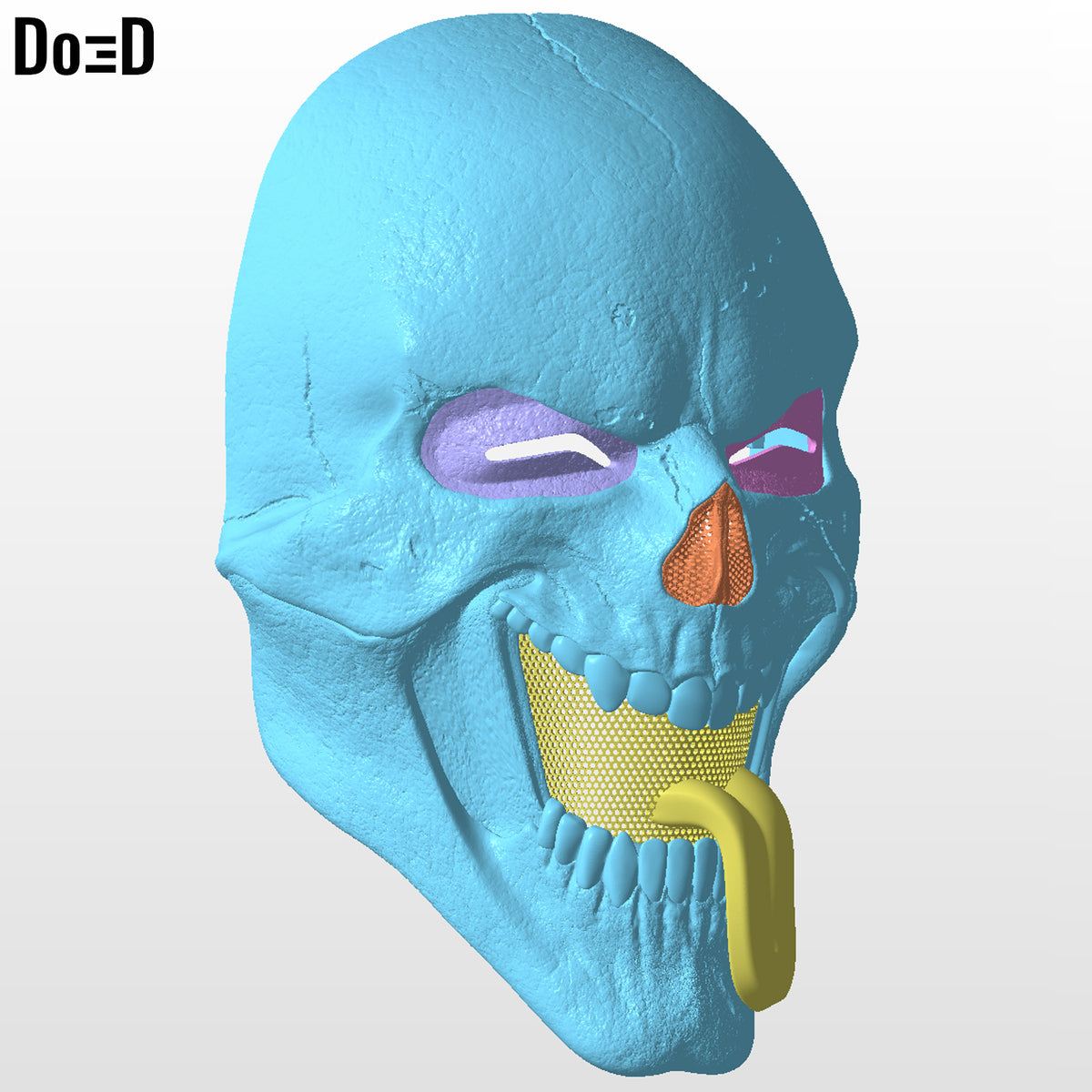 Wazzup Skeletor Mask Masters of the Universe Scary Movie 3D Print File STL #WS92
