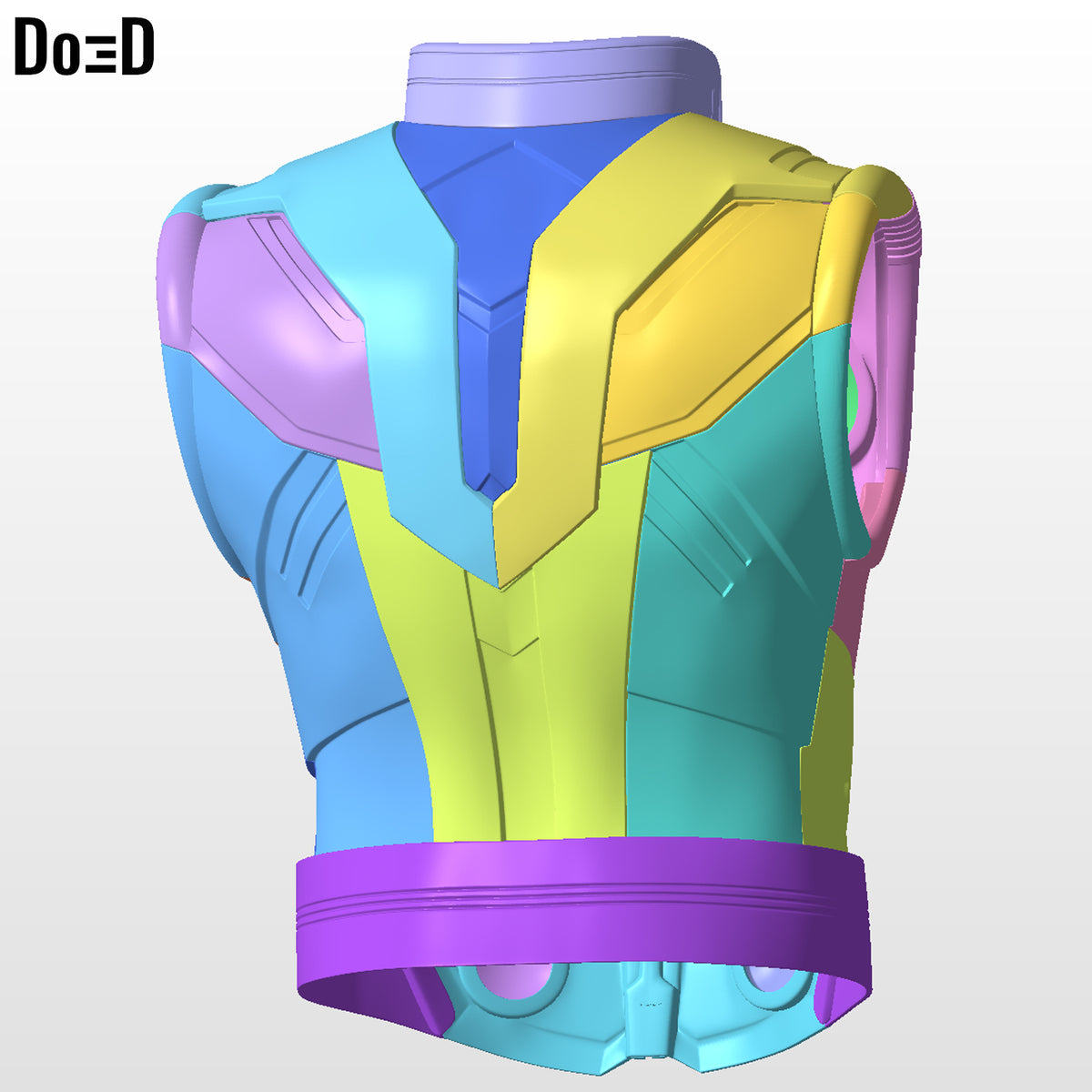 Thor Vest Armor, Arm, Gauntlet Infinity War | 3D Model Project #4430