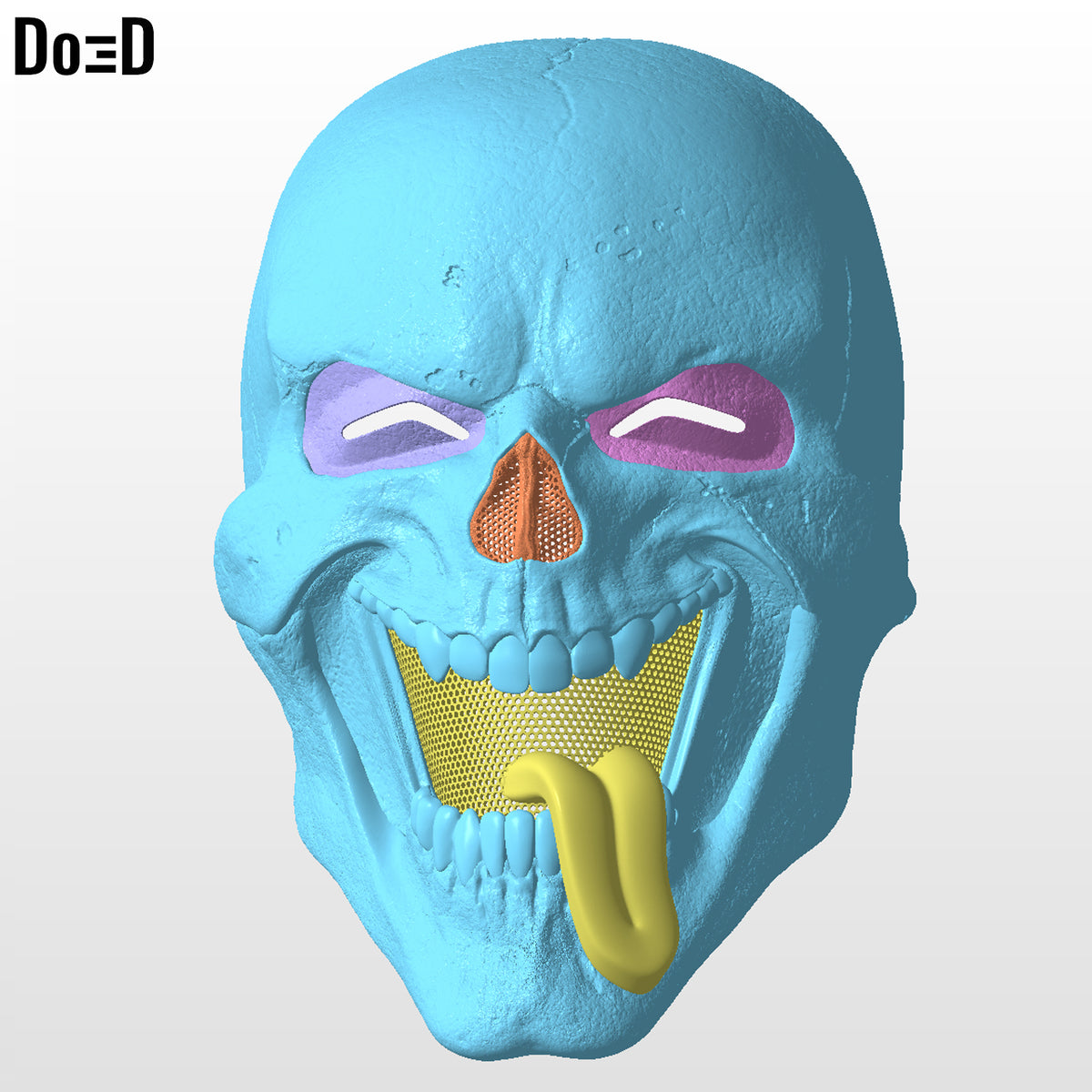 Wazzup Skeletor Mask Masters of the Universe Scary Movie 3D Print File STL #WS92
