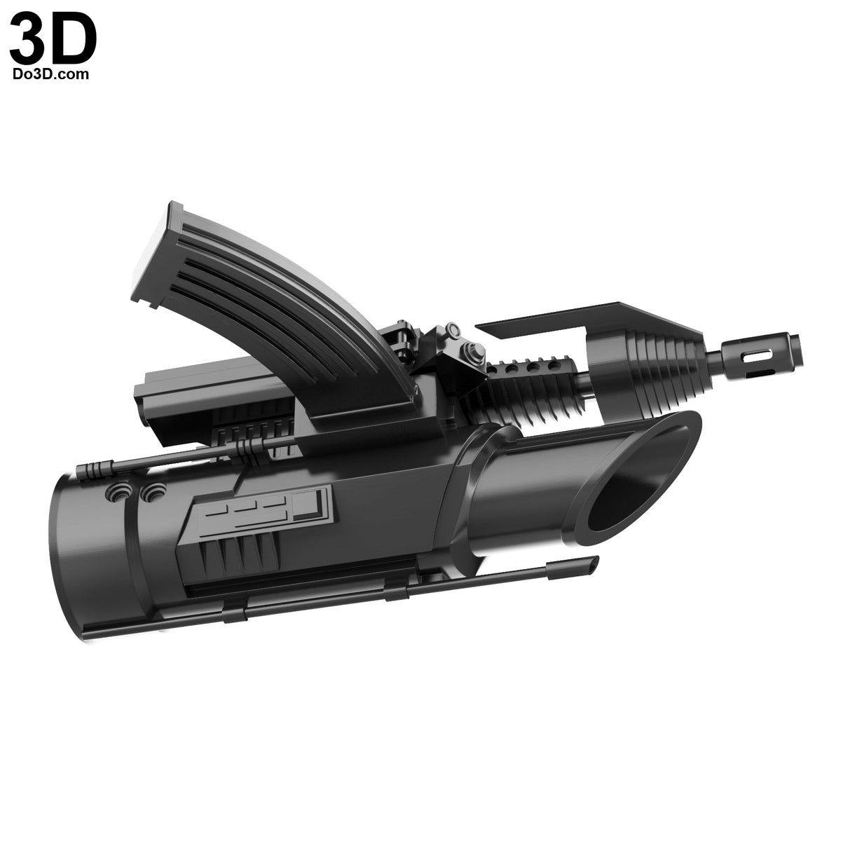 Robocop 1987 Gun Arm Hand Blaster | 3D Printable Model #2827
