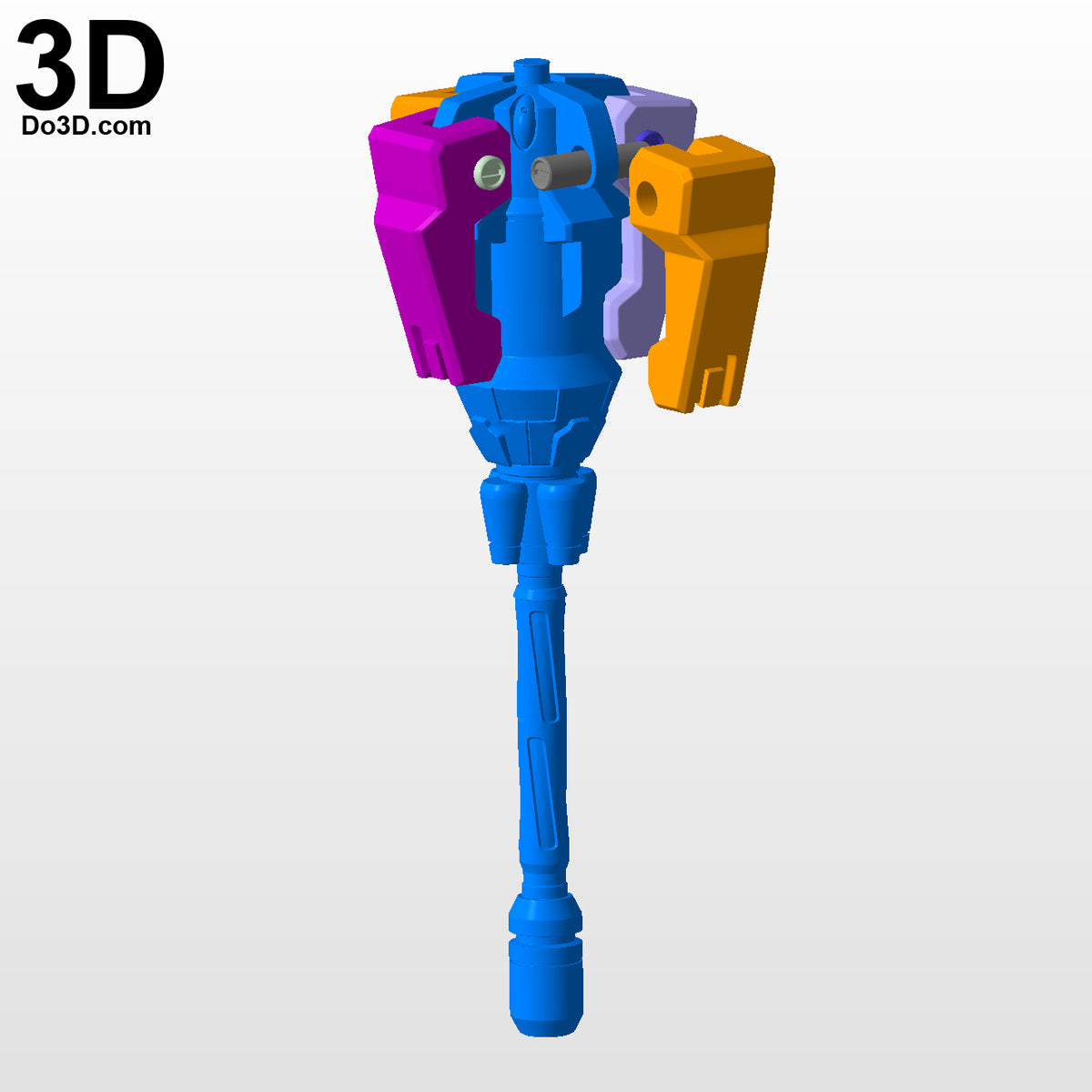 Overwatch Brigitte's Rocket Flail | 3D Model Project #4352