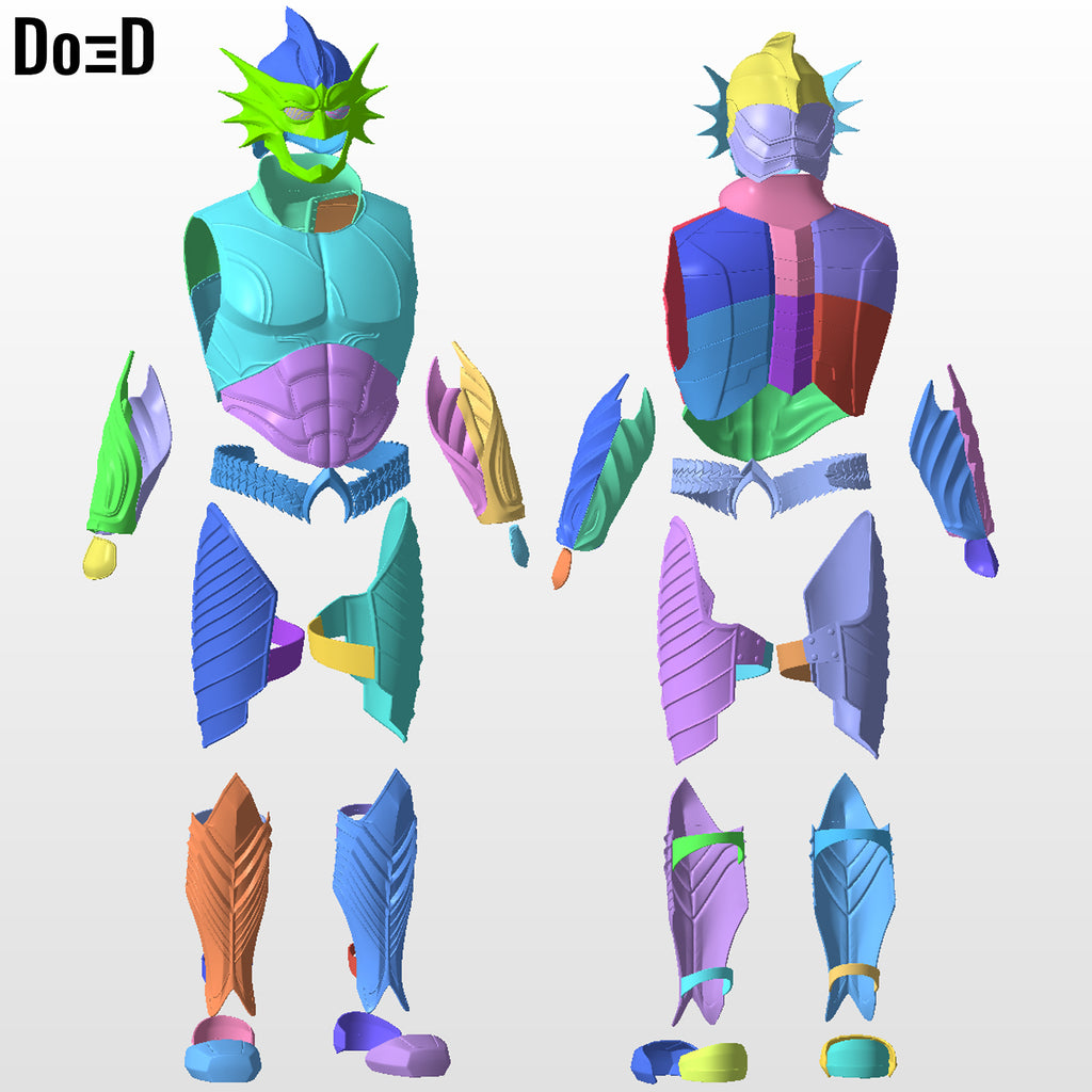 Orm Marius Ocean Master Aquaman 2023 Armor 3D Printable Model STL Print #OR26