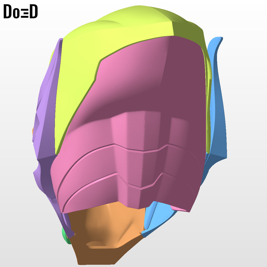 Green Goblin Wazzup Smiling Helmet (Swappable) 3D Printable Model STL File #GGS5