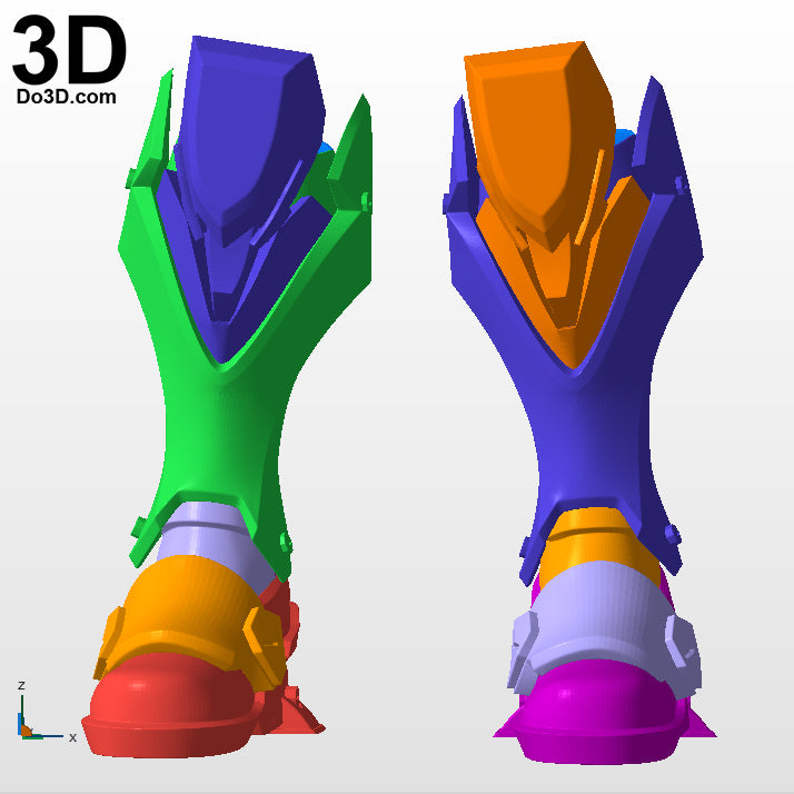 Reaper Overwatch Boots Shin | 3D Printable Model Print File STL #2977