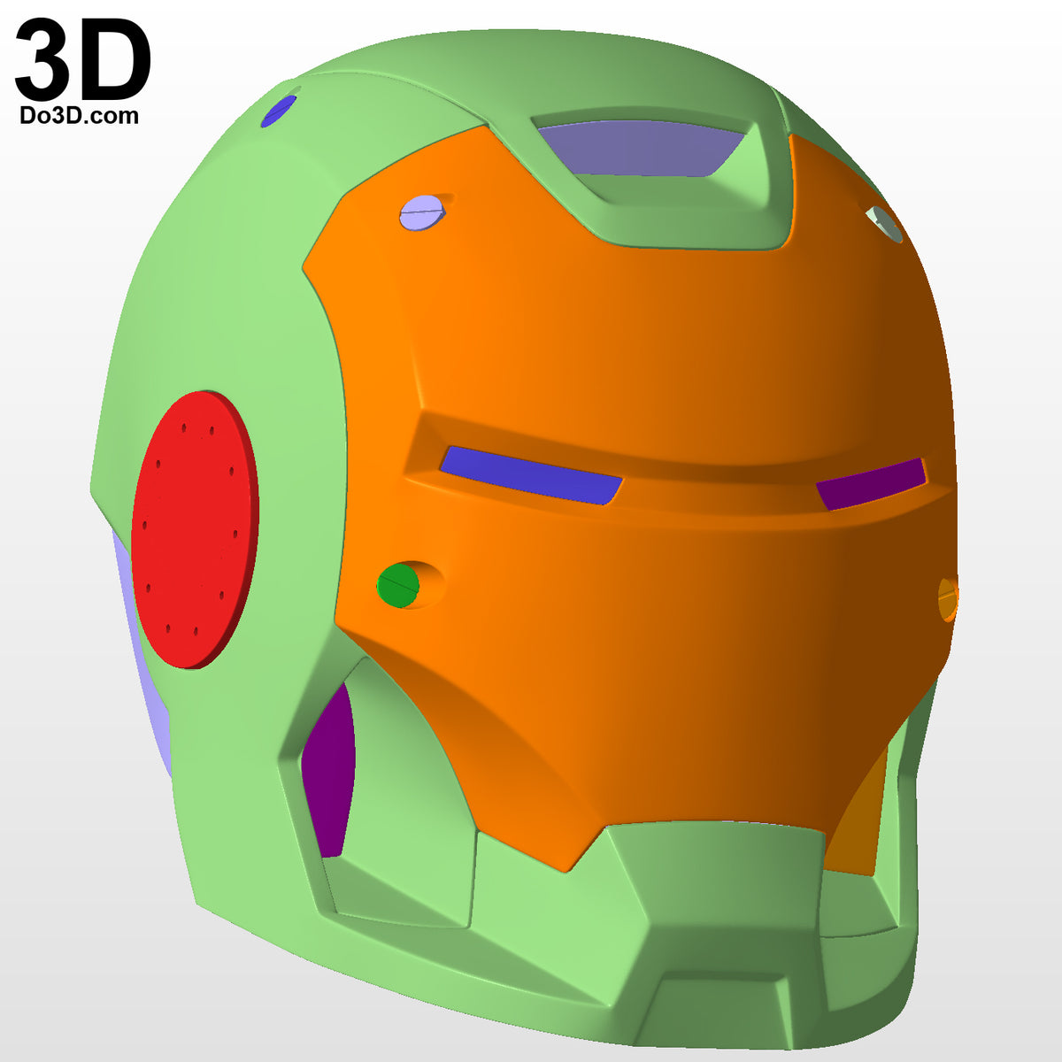 Scuba Iron Man 3 Helmet Mark XXXVII MK 37 | 3D Printable Model #SC31