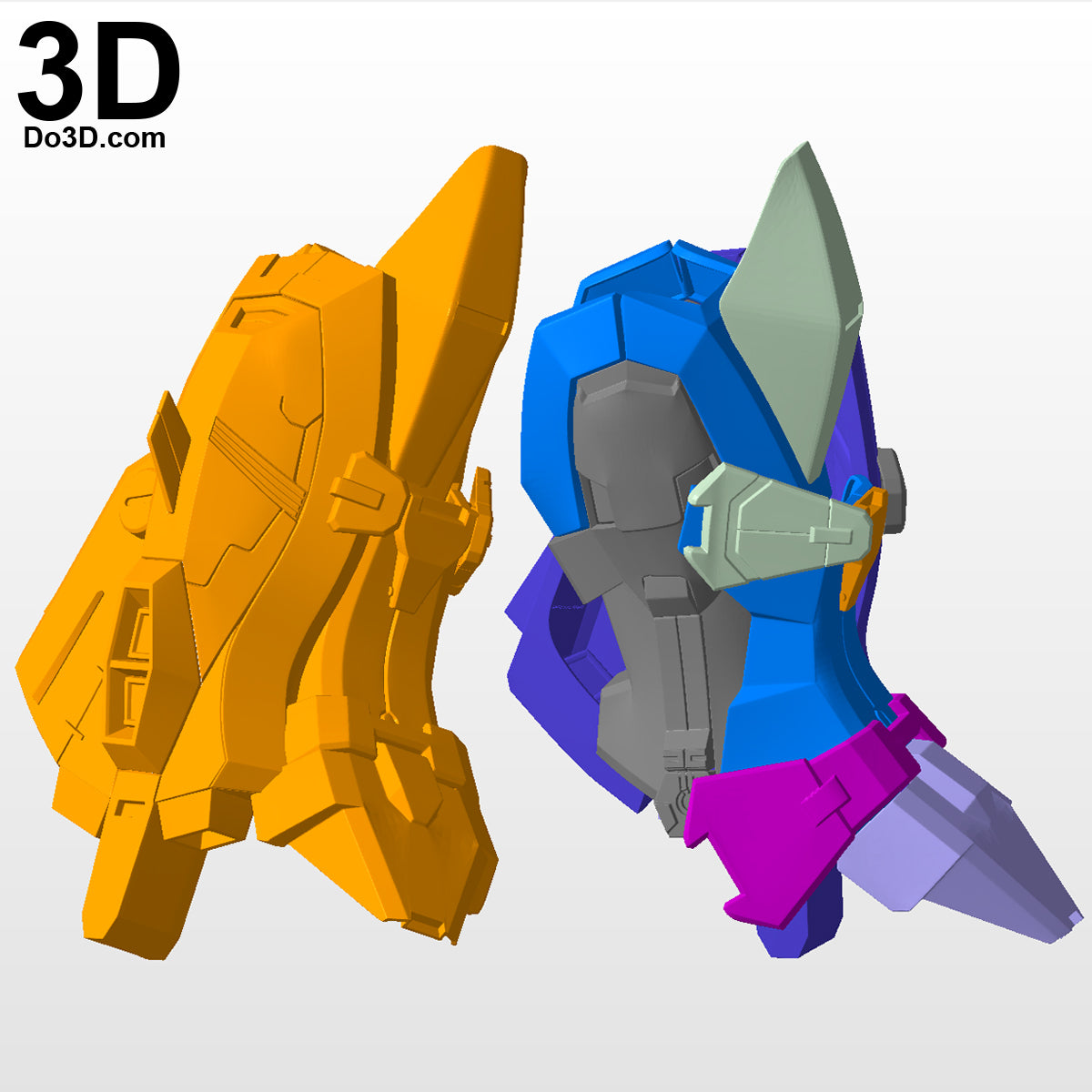 Duel Gundam Assault Shroud Full Body Armor | 3D Model Project #1752