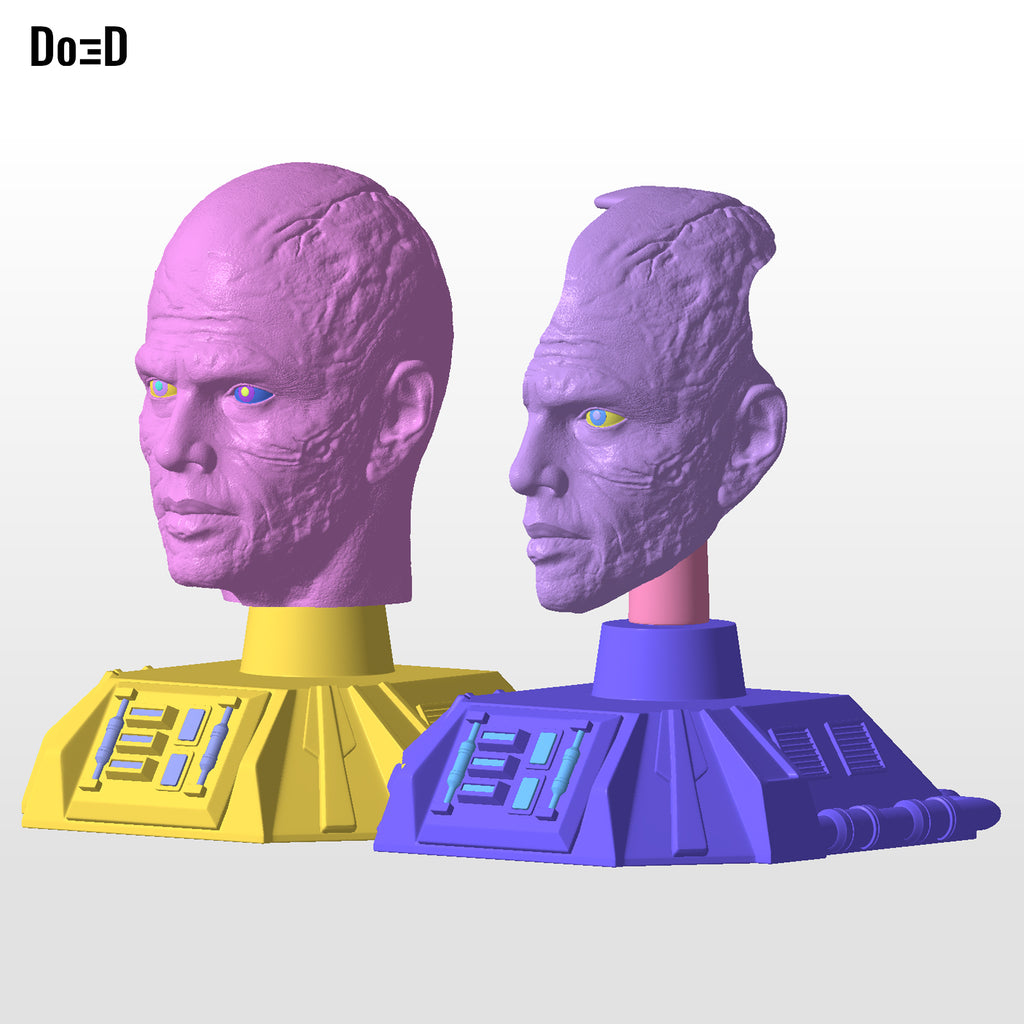 Helmet Stand Battle Damaged Darth Vader Obi-wan Kenobi | 3D Printable Model #222