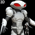 Black Manta Helmet and Armor from Aquaman 2018 | 3D Model Project #4957