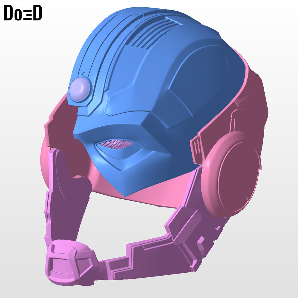 Cyborg Justice League Variant Helmet Prime One | 3D Printable Model #3225