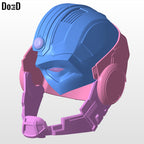 Cyborg Justice League Variant Helmet Prime One | 3D Printable Model #3225