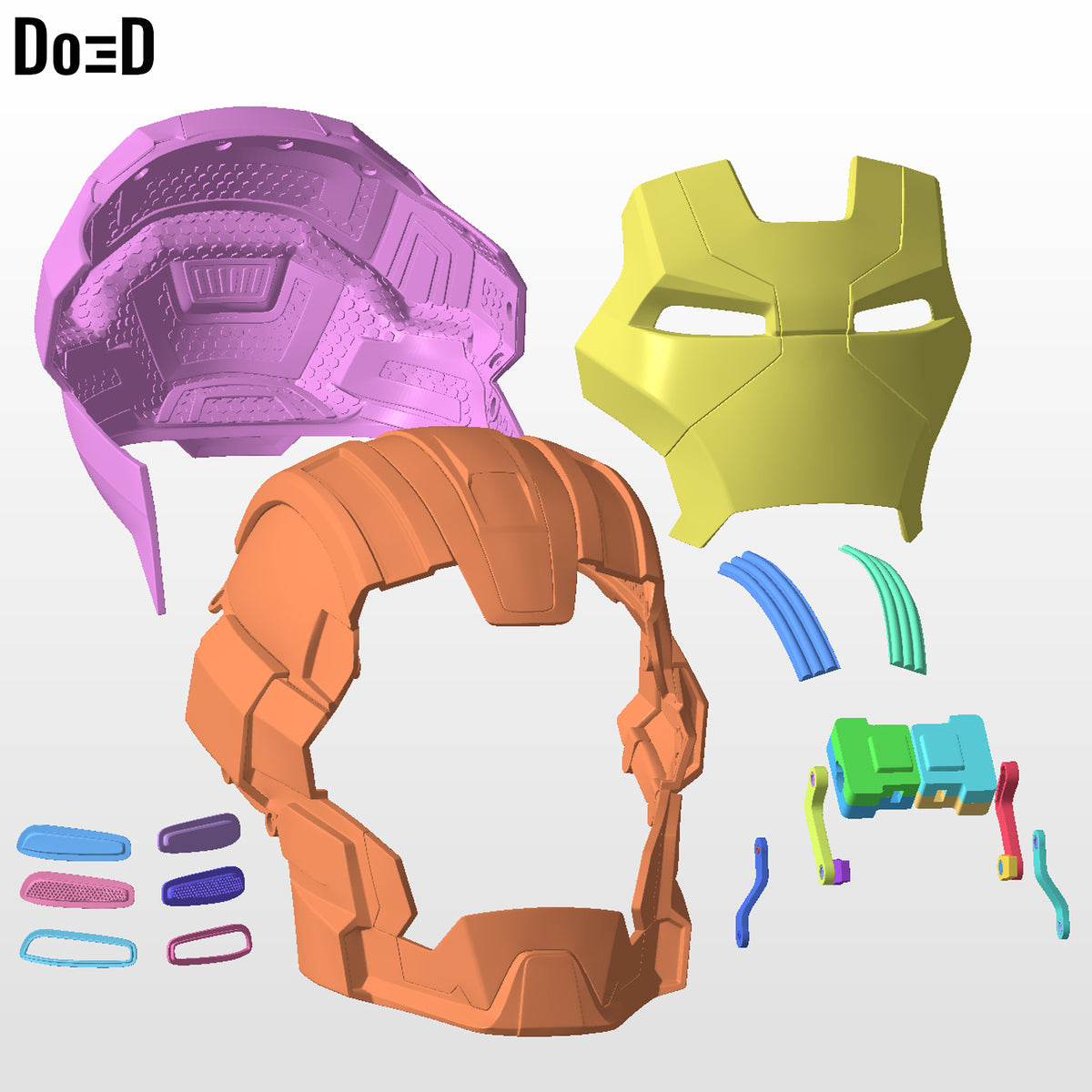 Iron Man Mark XVII HeartBreaker MK 17 Helmet | 3D Printable Model #4122