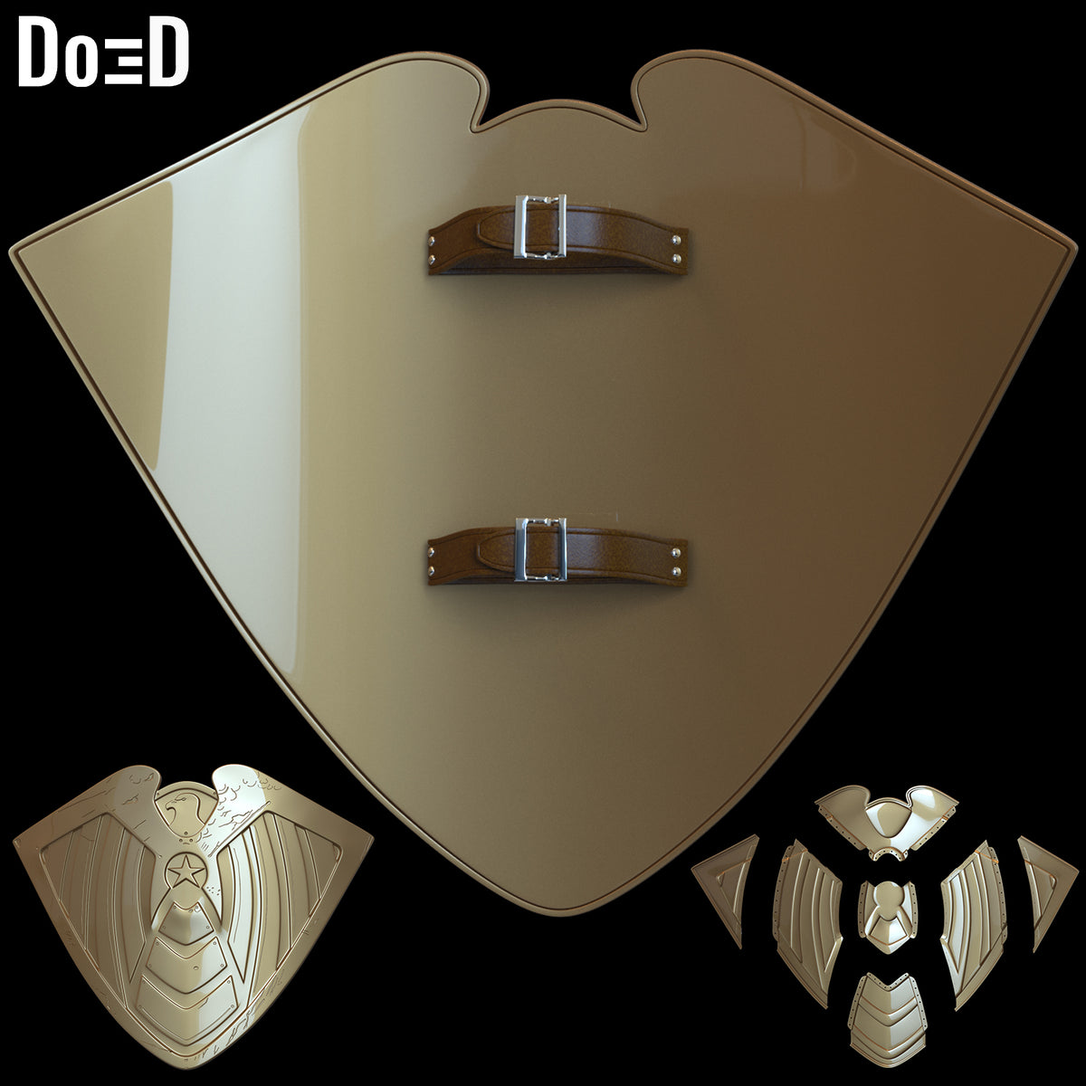 Soldier Boy Shield The Boys | 3D Printable Model STL File #SB66
