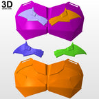 The Batman 2022 Batsuit Upper Body Armors | 3D Printable Model STL File #B21