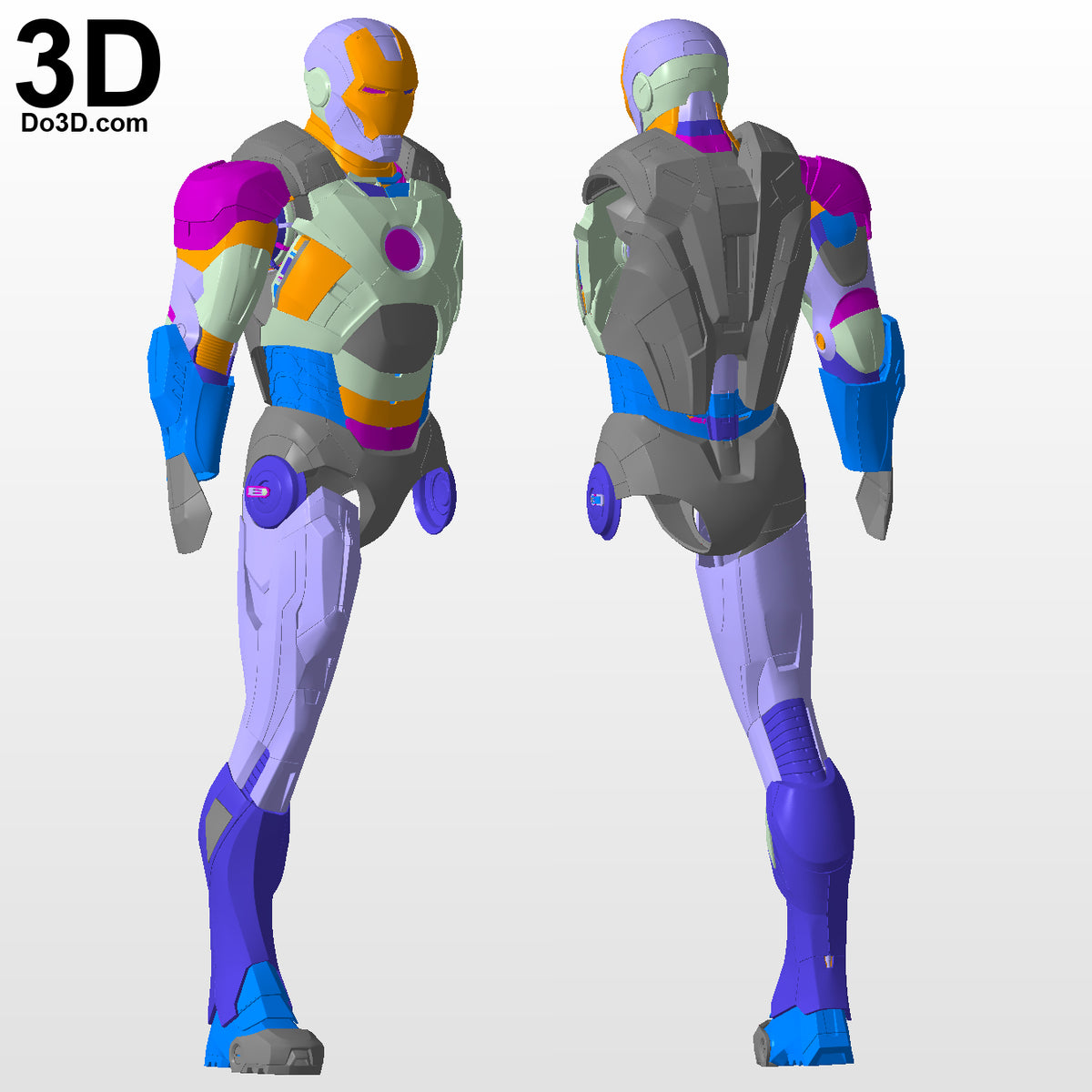 Iron Man Mark VII Armor MK 7 Premium | 3D Model Project #5690