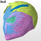 Venomized Spider-man 2099 Helmet Venom STL 3D Printable Model STL #VS2099