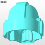 #H795 Space Marins Warhammer 40K Helmet | 3D Printable Model