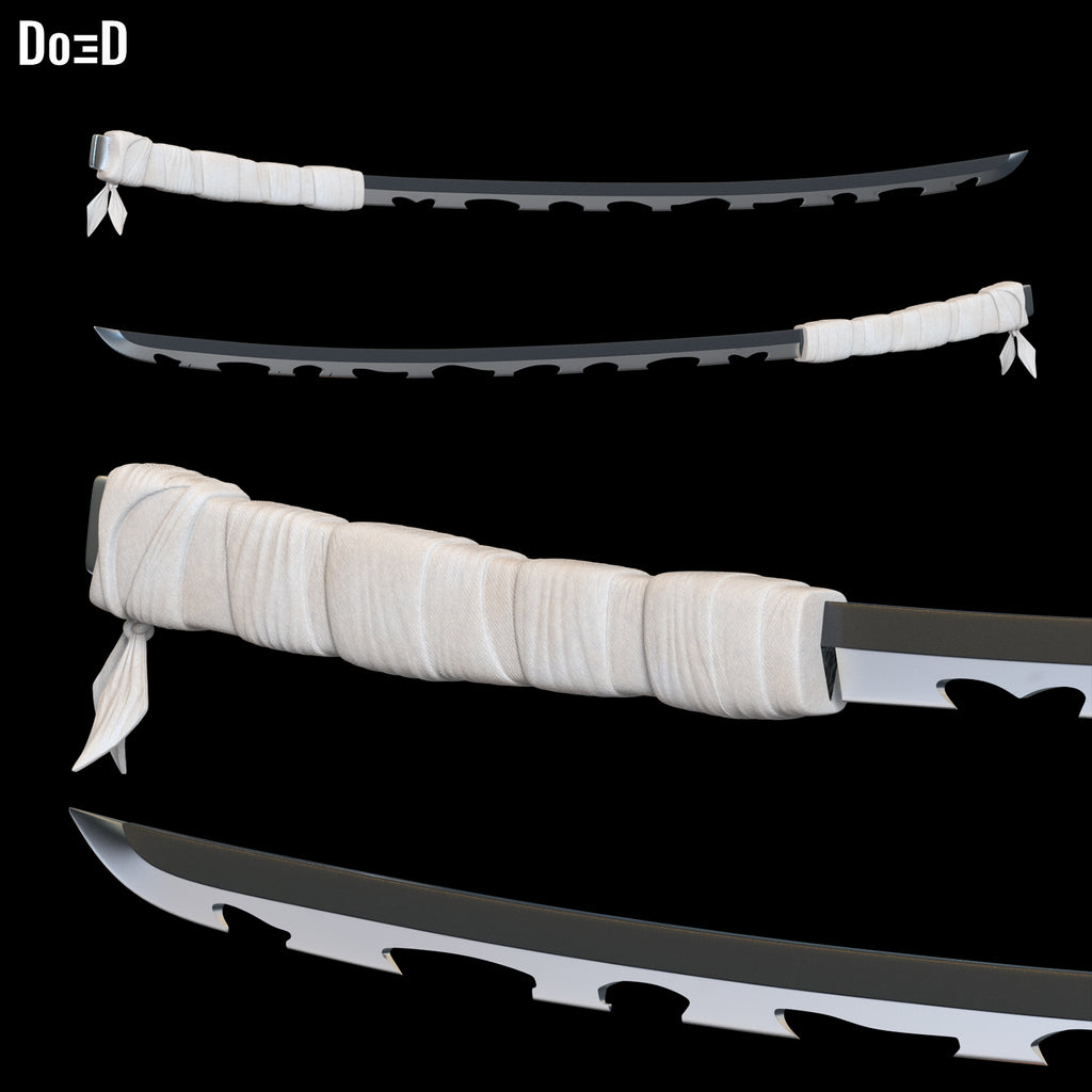 Katana Demon Slayer Inosuke Hashibira Sword | 3D Printable Model #IN25