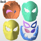 Venomized Superior Spider-man Helmet Venom STL 3D Printable Model STL #VSS3