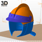 Casca Berserk Helmet and Full Body Armor + Staff | 3D Printable Model STL #2327